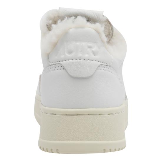 26FW 오트리 메달리스트 로우 레더 스니커즈 AULW SR01 WHITE - AUTRY