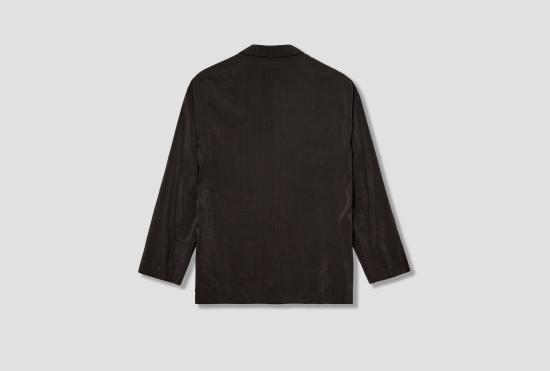 26FW 르메르 수트 자켓 소프트 DB 재킷 - 드라이 실크 JA1119 LF1308 다크 브라운 - LEMAIRE
