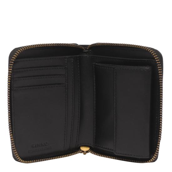 26FW 핑코 지갑 100249 A0F1Z99Q BLACK - PINKO