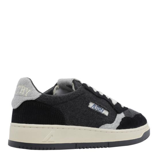 26FW 오트리 메달리스트 로우 스니커즈 AULM V104 Black - AUTRY