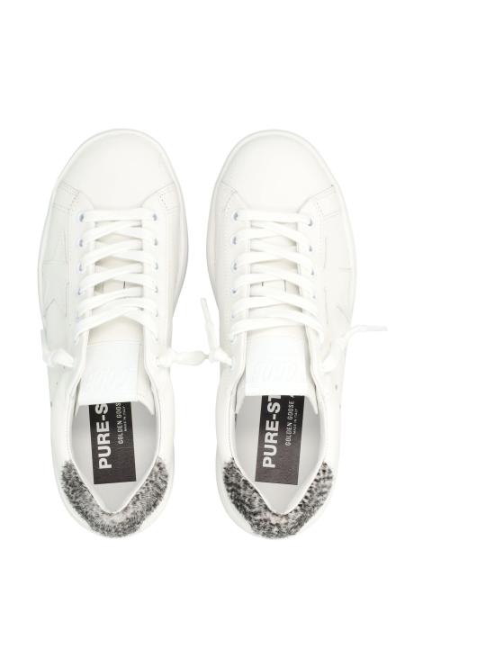 26FW 골든구스 퓨어 스타 스니커즈 GWF00197F008678 12518 WHITE BLACK - GOLDEN GOOSE