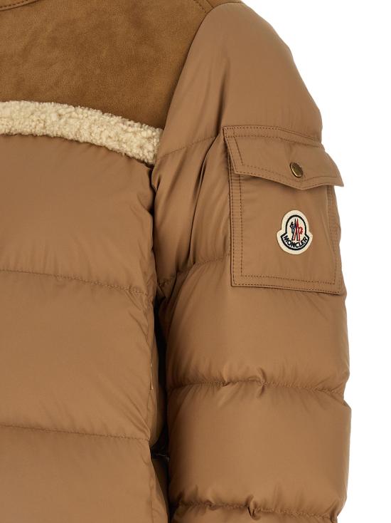 26FW 몽클레어 패딩 오로르  재킷 베이지 - MONCLER