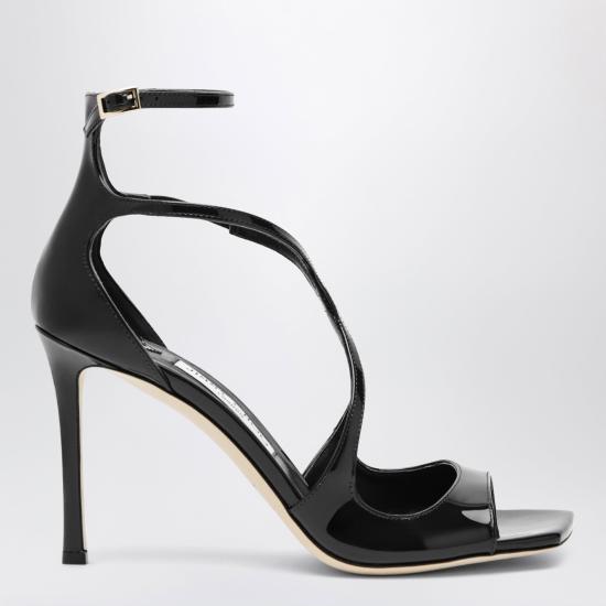 26FW 지미추 샌들 AZIA95PAT Black