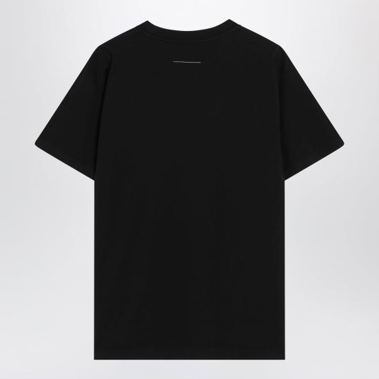 26FW MM6 메종마르지엘라 반팔 티셔츠 S52GC0367M20258 Black - MM6 MAISON MARGIELA
