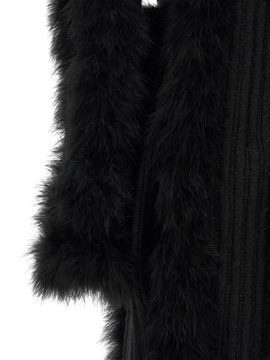 26FW 디 아티코 코트 261WCC00100KMX007FS100 Black - THE ATTICO