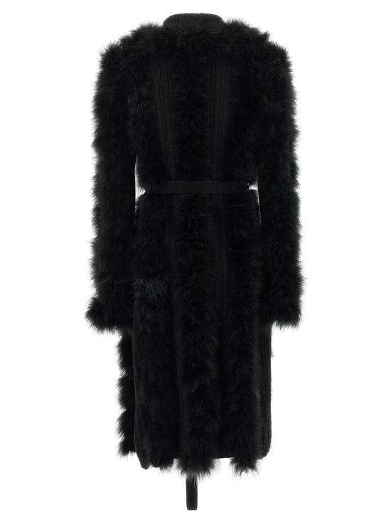 26FW 디 아티코 코트 261WCC00100KMX007FS100 Black - THE ATTICO