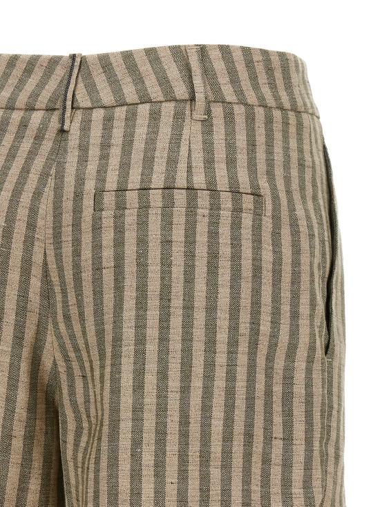 26SS 브루넬로 쿠치넬리 숏팬츠 MH519P8923C420 Green - BRUNELLO CUCINELLI