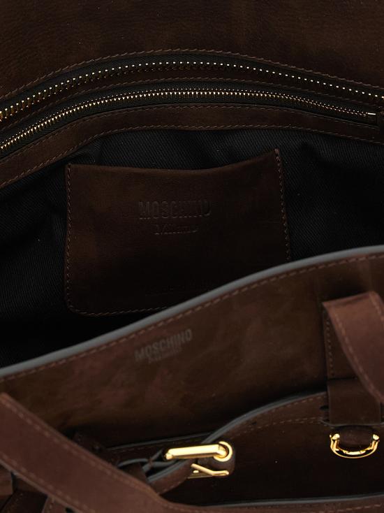 26FW 모스키노 토트백 MC4066PP1POJ0307 Brown - MOSCHINO
