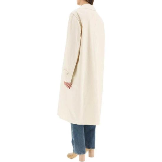  마르지엘라 코트 메종  코튼  화이트 - MAISON MARGIELA