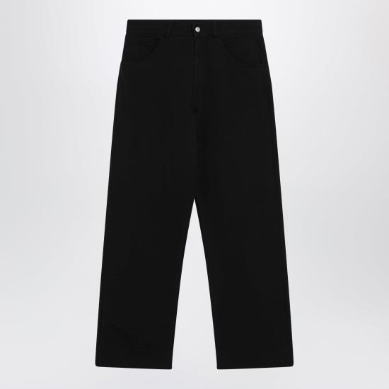 26FW MM6 메종마르지엘라 스트레이트 팬츠 SH0KA0077M25025 Black