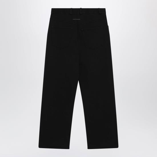 26FW MM6 메종마르지엘라 스트레이트 팬츠 SH0KA0077M25025 Black - MM6 MAISON MARGIELA