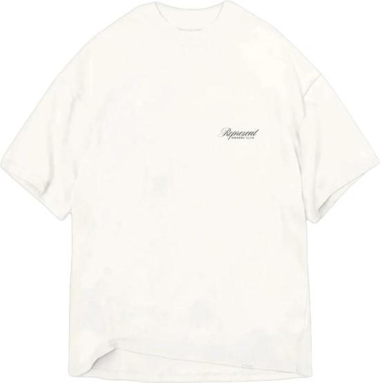 26FW 리프레젠트 반팔 티셔츠 REPRESENTOCM41201072OWNERSCLUBSCRIPTTSHIRTSHORTSLEEVETSHIRTSWHITE