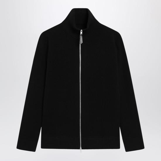 26FW 마르지엘라 니트 집업 가디건 SI1HA0013S17781 Black