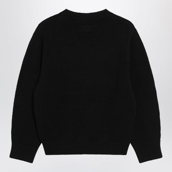 26FW 토템 긴팔 티셔츠 263 WRT0851YA0294 Black - TOTEME