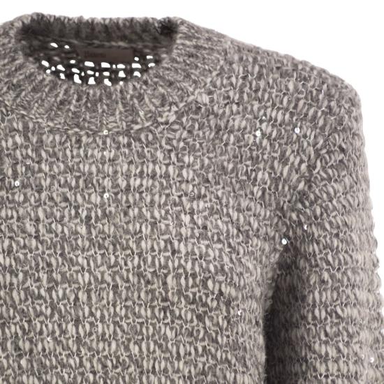 26FW 에르노 스웨터 MG00050DR GREY - HERNO
