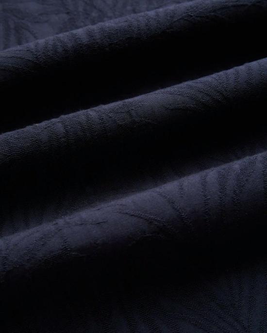  포르투기스플란넬 반팔 셔츠 포르투갈 플란넬 팜  네이비 - PORTUGUESE FLANNEL