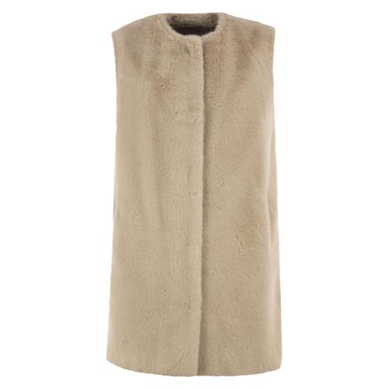 26FW 에르노 베스트 GI00055DR BEIGE