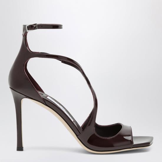 26FW 지미추 샌들 AZIA95PAT Burgundy