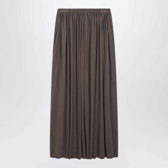 26FW 막스마라 롱 스커트 MXMLIVREACO Brown