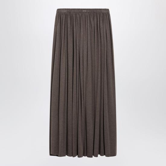26FW 막스마라 롱 스커트 MXMLIVREACO Brown - MAX MARA