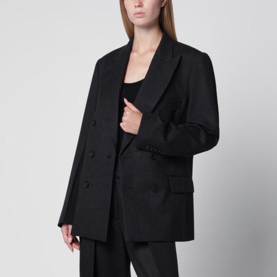 26FW 빅토리아 베컴 수트 자켓 1324WJK005568CWO Grey