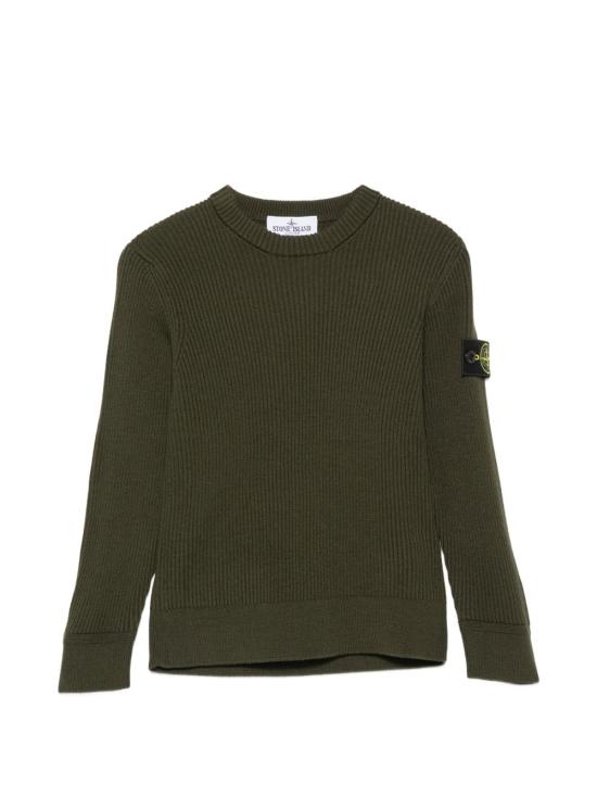 26FW [키즈] 스톤 아일랜드 캐시미어 니트 5100010 S0C02V005G Verde