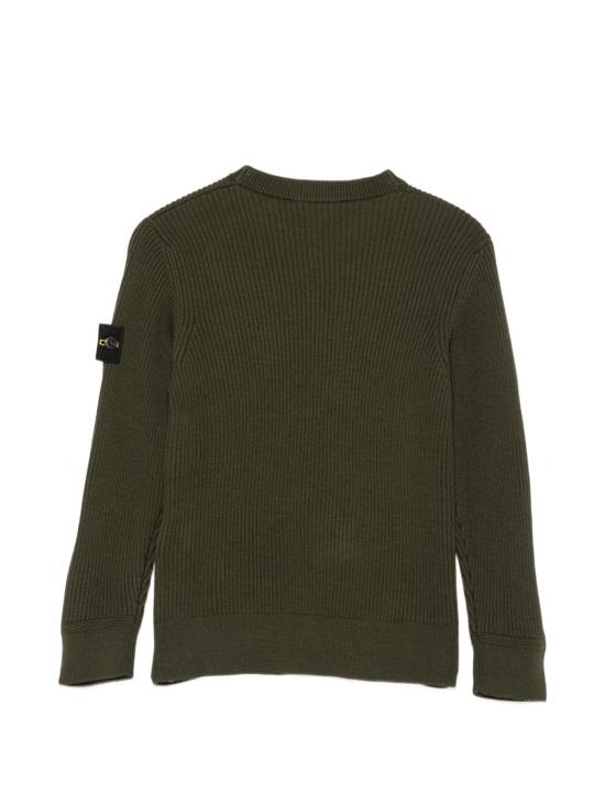 26FW [키즈] 스톤 아일랜드 캐시미어 니트 5100010 S0C02V005G Verde - STONE ISLAND