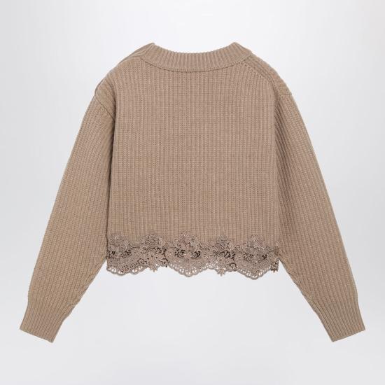 26FW 끌로에 가디건 CH26AMP18715 Brown - CHLOE