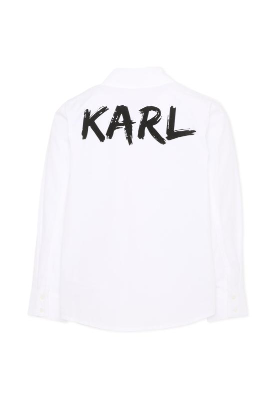 26FW [키즈] 칼라거펠트 탑 Z31378 10P WHITE - KARL LAGERFELD