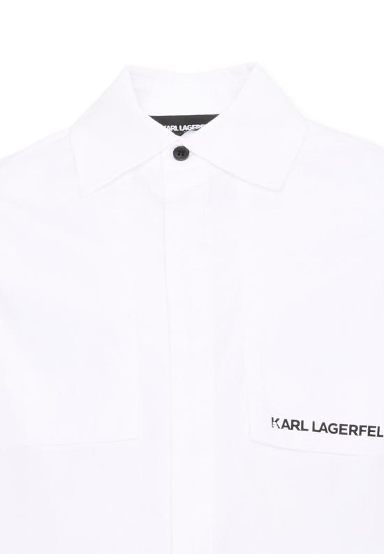 26FW [키즈] 칼라거펠트 탑 Z31378 10P WHITE - KARL LAGERFELD