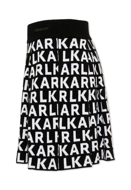 26FW [키즈] 칼라거펠트 스커트 Z31348 M41 BLACK - KARL LAGERFELD