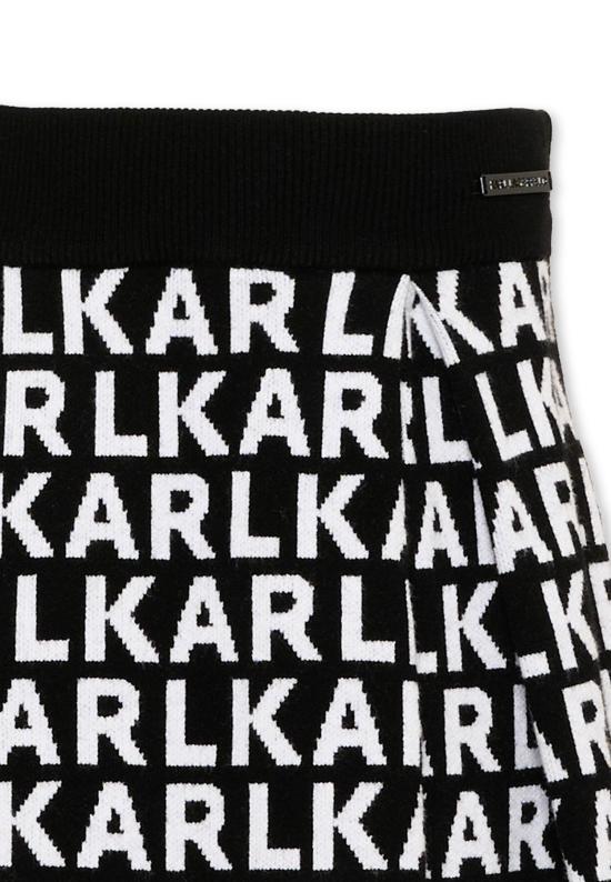 26FW [키즈] 칼라거펠트 스커트 Z31348 M41 BLACK - KARL LAGERFELD