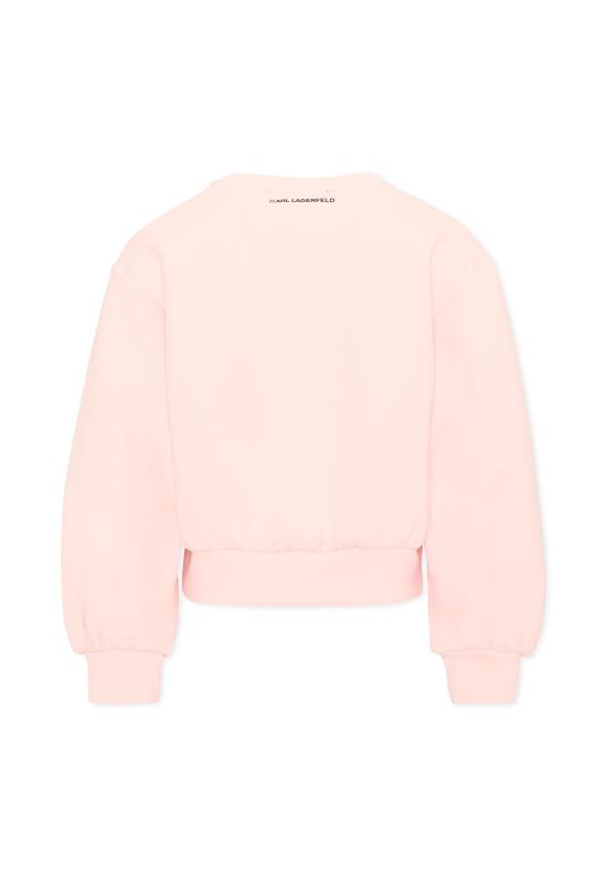 26FW [키즈] 칼라거펠트 니트/스웻셔츠 Z31318 471 PINK - KARL LAGERFELD