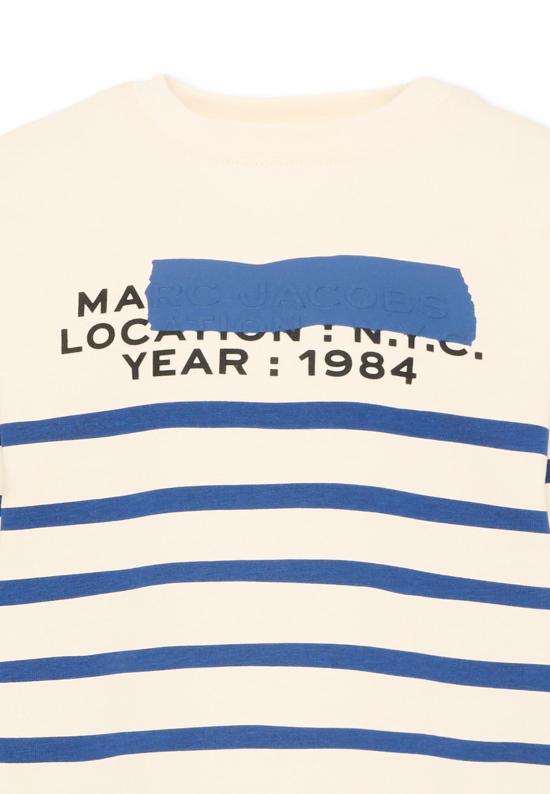 26FW [키즈] 마크제이콥스 티셔츠 W61032 148 IVORY - MARC JACOBS