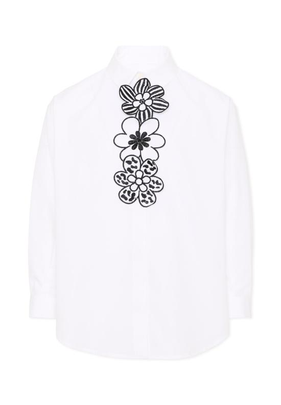 26FW [키즈] 시모네타 셔츠 SZ5A60 P0013 100 WHITE