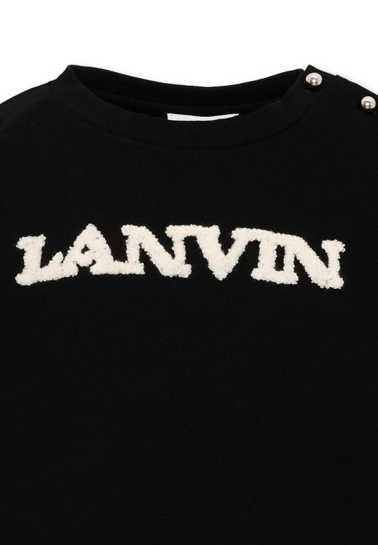 26FW [키즈] 랑방 니트/스웻셔츠 N30402 09B BLACK - LANVIN