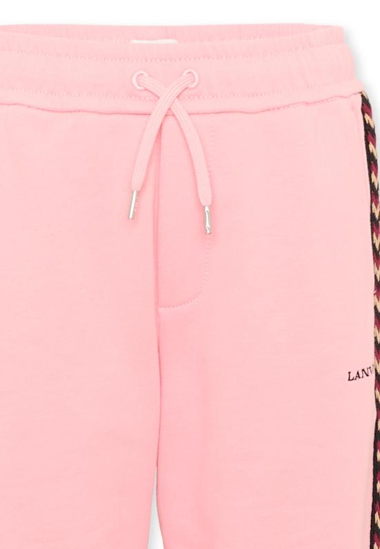 26FW [키즈] 랑방 트레이닝/조거 팬츠 N30425 48N PINK - LANVIN