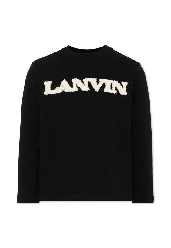 26FW [키즈] 랑방 티셔츠 N30481 09B BLACK
