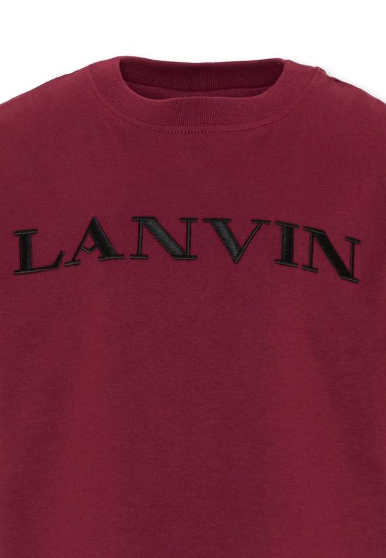 26FW [키즈] 랑방 티셔츠 N30426 955 BORDEAUX - LANVIN