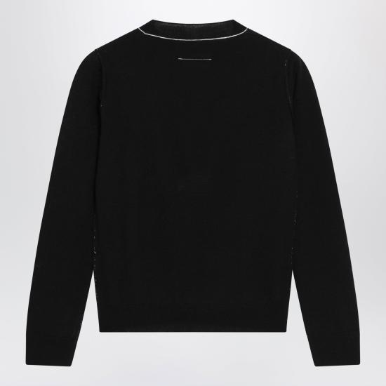 26FW MM6 메종마르지엘라 긴팔 티셔츠 S52HL0066M13037 Black - MM6 MAISON MARGIELA