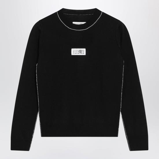 26FW MM6 메종마르지엘라 긴팔 티셔츠 S52HL0066M13037 Black