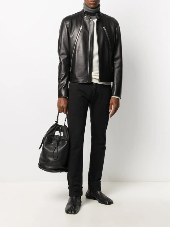 26FW 마르지엘라 레더 재킷 레더 재킷 S50AM0489 SY1460 900 - MAISON MARGIELA