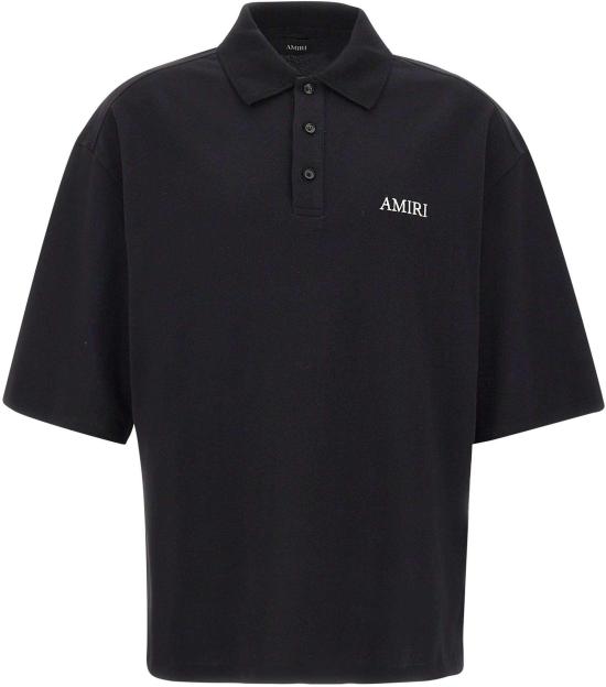 26FW 아미리 폴로 티셔츠 AM326JR0180002 BLACK