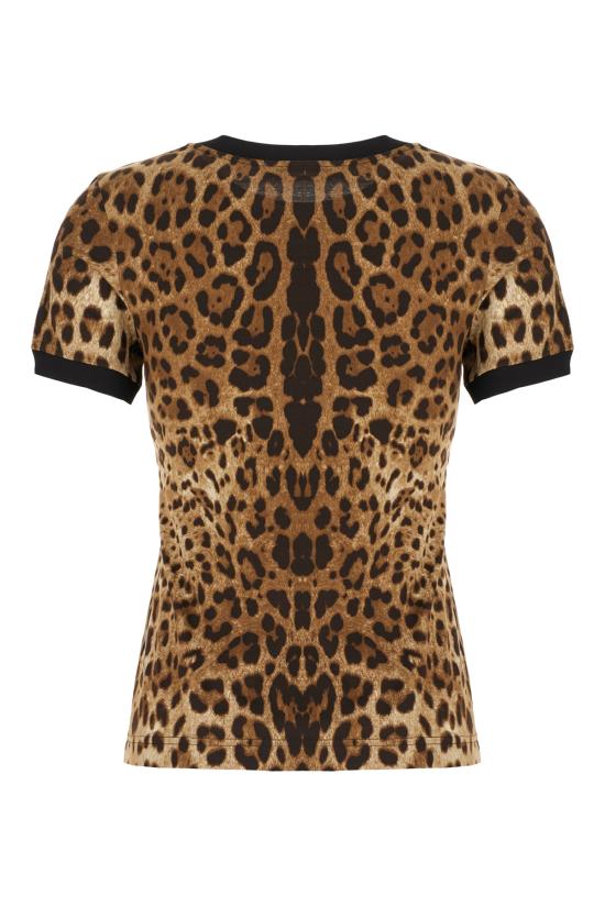 26FW 돌체앤가바나 반팔 티셔츠 F8N08TFS78S HY13M LEO NEW - DOLCE & GABBANA
