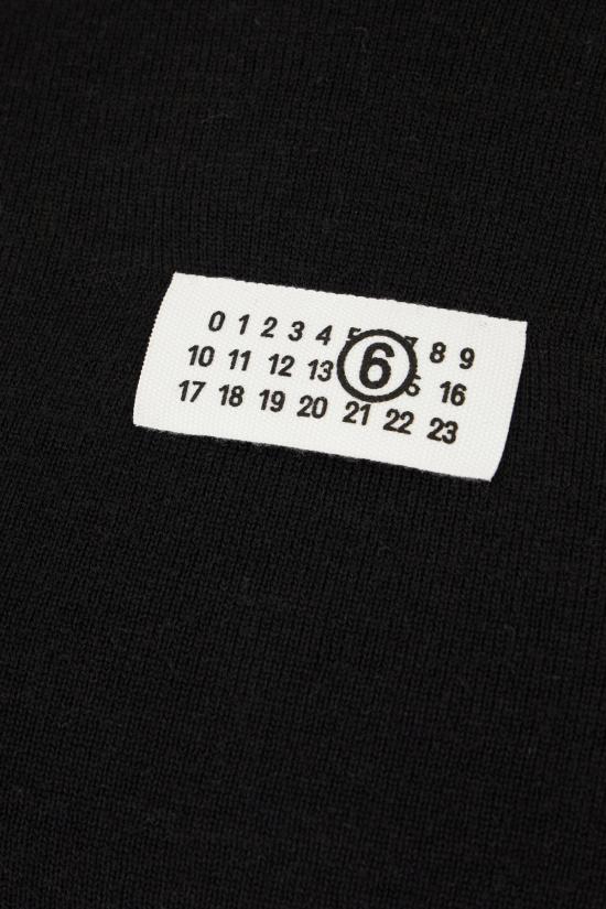 26FW MM6 메종마르지엘라 스웨터 S52HL0066M13037 900 BLACK - MM6 MAISON MARGIELA