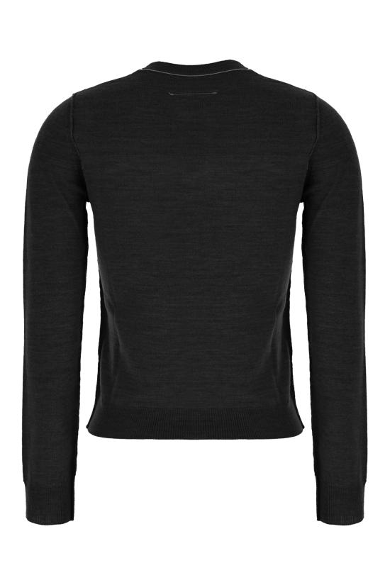 26FW MM6 메종마르지엘라 스웨터 S52HL0066M13037 900 BLACK - MM6 MAISON MARGIELA