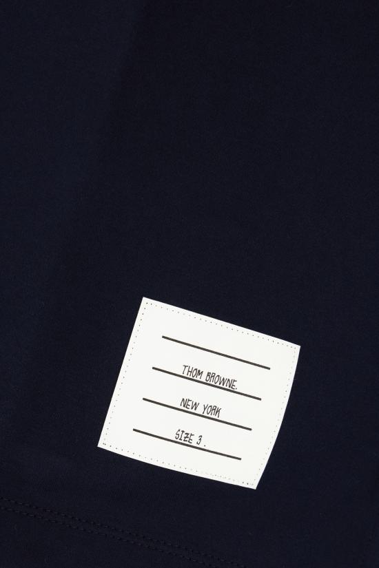 26FW 톰브라운 반팔 티셔츠 MJT581AJ0276 415 NAVY - THOM BROWNE
