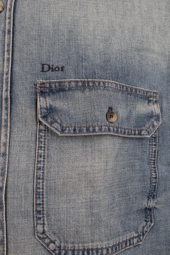 26FW 디올 데님 셔츠 693D587A3078 C585 BLU DENIM - DIOR
