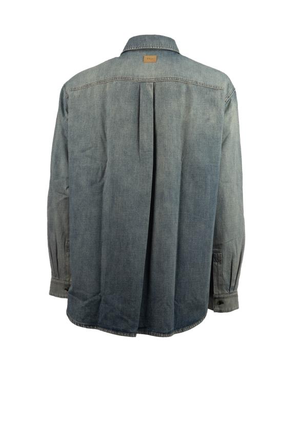 26FW 디올 데님 셔츠 693D587A3078 C585 BLU DENIM - DIOR