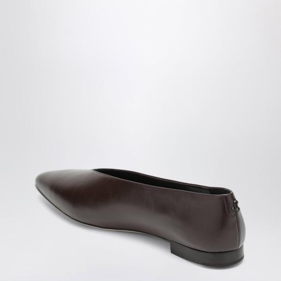 26FW 지미추 플랫 슈즈 MARGOTFLATGUV Brown - JIMMY CHOO